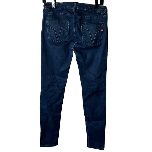VIGOSS Chelsea Super Skinny Blue Denim Low Rise Jeans Stretch Comfort Sz 26/31‎ - Picture 4 of 10